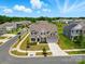 Gorgeous landscaped neighborhood with well-maintained lawns, sidewalks, and homes at 5114 Whispy Vines Ln, Huntersville, NC 28078