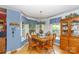 Charming dining room with natural light, featuring a wooden table and chairs, perfect for Gathering meals at 517 Powell St, Rock Hill, SC 29732