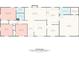 Detailed floor plan showing layout, dimensions, and areas of rooms within the home at 815 Lakeside Cir, Lancaster, SC 29720