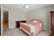 Bright bedroom with carpet and a ceiling fan at 820 Settlement St, Clover, SC 29710