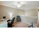 Cozy loft space features a desk, chair, and natural light, perfect for a study or relaxation area at 820 Settlement St, Clover, SC 29710