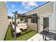 Outdoor patio featuring comfortable seating beneath a stylish pergola, perfect for relaxation and entertaining at 919 Cityscape Dr, Charlotte, NC 28205