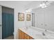 Bathroom featuring double sinks and shower at 11917 Ulsten Ln, Huntersville, NC 28078