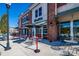 Outdoor seating and brick architecture define this commercial space at 1329 Jacemans Way, Cornelius, NC 28031