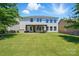 Large, well-maintained backyard with a covered patio, perfect for outdoor entertaining and relaxation at 1478 Imperial Ct, York, SC 29745