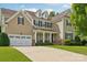 Attractive home with a two-car garage and a concrete driveway at 1805 Sutter Creek Dr, Waxhaw, NC 28173