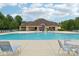 Large community pool with zero entry and splash features, perfect for Gathering fun and relaxation at 1805 Sutter Creek Dr, Waxhaw, NC 28173