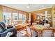 Sunroom with hardwood floors, natural light, open to the kitchen, perfect for relaxing at 1974 Links View Dr, Fort Mill, SC 29707