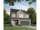 Charming two-story home boasts manicured lawn and two-car garage at 2031 Sadler Woods Ln, Charlotte, NC 28214
