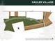 Sadler Village lot map showing available properties, street names, and green spaces at 2035 Sadler Woods Ln, Charlotte, NC 28214