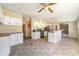 Traditional kitchen featuring tiled floors, white cabinetry, and stainless steel appliances at 3585 Woodstream Dr, Maiden, NC 28650