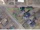 Aerial view of a property on a corner lot at 436 8Th Avenue Nw Dr, Hickory, NC 28601