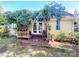 Charming front porch with wooden deck and climbing greenery at 436 8Th Avenue Nw Dr, Hickory, NC 28601