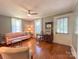 Cozy living room with hardwood floors, bright windows, and comfortable seating at 436 8Th Avenue Nw Dr, Hickory, NC 28601