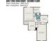 Second-floor floor plan displaying the bedroom, bathroom, and recreation room layouts at 6057 Erie View Ct, Denver, NC 28037