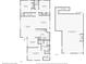 Detailed floor plan showcasing the layout of the home, including bedrooms, bathrooms, and living spaces at 6294 Southlake Dr, Hickory, NC 28601