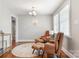 Cozy living room features hardwood floors, modern seating, and lots of natural light at 6294 Southlake Dr, Hickory, NC 28601