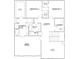 Second floor architectural floorplan showcasing bedroom layouts and bathroom locations at 722 Lithia Inn Rd, Lincolnton, NC 28092