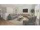Comfortable loft with stylish sofa and chairs, ideal for relaxation and entertaining guests at 722 Lithia Inn Rd, Lincolnton, NC 28092