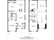 Detailed floorplan showcasing the layout of both floors, including room dimensions and spatial relationships at 7671 Bluff Point Ln, Denver, NC 28037