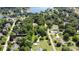 Aerial view showcases the neighborhood, lake access, and property location at 7869 Cherry Point at 7869 Cherry Point Dr, Denver, NC 28037