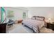 This bedroom features natural light, a comfortable seating area, and a peaceful ambiance at 9525 Festival Way, Charlotte, NC 28215