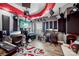Custom-built music studio featuring acoustic paneling and a full suite of equipment at 9525 Festival Way, Charlotte, NC 28215