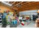 Bright garage filled with assorted items, ready for new owner's organizational touch at 1067 33Rd Avenue Ne Loop, Hickory, NC 28601