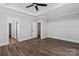Spacious bedroom with hardwood floors, recessed lighting, and large entryways at 1644 Dresden St, Rock Hill, SC 29732