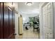 Inviting foyer with neutral tones, tiled flooring, and ample natural light at 2533 Stockbridge Dr, Charlotte, NC 28210