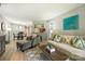 Open-concept living area with kitchen, dining, and living spaces, perfect for modern living and entertaining at 2533 Stockbridge Dr, Charlotte, NC 28210