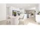 Modern kitchen and breakfast nook featuring stainless steel appliances and a breakfast bar at 3734 Coleman Dr, Charlotte, NC 28215