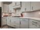 Bright kitchen featuring stainless steel appliances, ample counter space, and stylish cabinetry at 4014 Pleasant Run Dr, Stallings, NC 28227