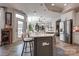 Kitchen with stainless steel appliances, granite countertops, and a kitchen island at 4014 Pleasant Run Dr, Stallings, NC 28227