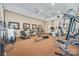 Community gym with various exercise machines and ample workout space at 539 Turquoise Way, Fort Mill, SC 29708