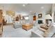 Spacious living room with a fireplace and plenty of natural light at 539 Turquoise Way, Fort Mill, SC 29708