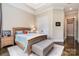 Neutral colors in the bedroom offer a calming aesthetic at 6873 Pine Moss Ln, Clover, SC 29710