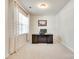 Dedicated office space featuring a large window for natural light and plush carpeting at 7930 Kelburn Ln, Charlotte, NC 28273