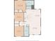 Detailed floor plan showcasing the layout of a home with labeled dimensions at 900 4Th St, Spencer, NC 28159