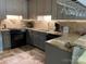 Functional kitchen with granite countertops and tile backsplash at 1115 John Short Rd, Indian Land, SC 29707