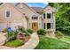 Beautiful home exterior with a well-manicured lawn, lovely garden, and an inviting entrance at 133 37Th Avenue Nw Pl, Hickory, NC 28601