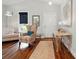 Stylish living room with hardwood floors, comfortable seating, and elegant decor, creating a welcoming atmosphere at 204 Craig St, Mount Holly, NC 28120