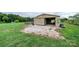 Exterior view of a horse barn with an open door showcasing its structure at 2310 Gill Jordan Rd, Chester, SC 29706