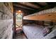 Charming bunk bedroom in a log cabin with a view to the outdoors at 2310 Gill Jordan Rd, Chester, SC 29706