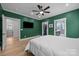 Spacious bedroom with ample natural light and hardwood flooring at 2577 Bonnybrook Cir, Rock Hill, SC 29732