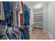 Organized walk-in closet with shelving and hanging space at 2577 Bonnybrook Cir, Rock Hill, SC 29732