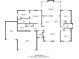 Floor plan displaying the layout of the home's primary and secondary bedrooms at 2577 Bonnybrook Cir, Rock Hill, SC 29732