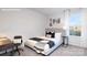 Cozy bedroom with a comfortable bed, modern furnishings, and natural light at 2617 Goose Fair Rd, Maiden, NC 28650