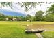 Scenic view of the property featuring a private pond and wooded surroundings at 2818 Neill Rd, Lancaster, SC 29720