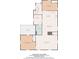 Detailed floor plan of a 1245 sq ft home showcasing room dimensions and layout, providing a clear spatial overview at 3209 Lowell Rd, Gastonia, NC 28054